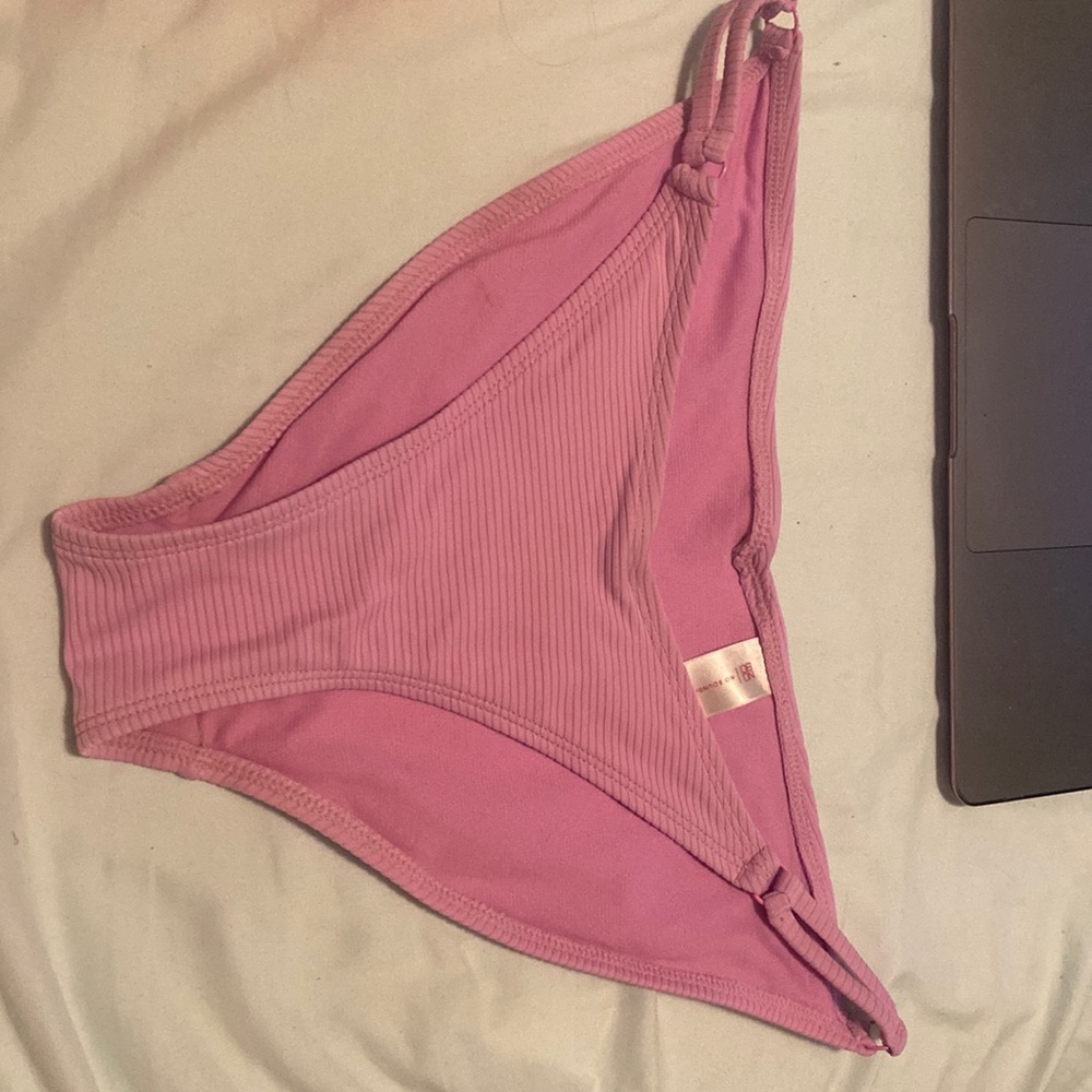 Purple bikini bottoms